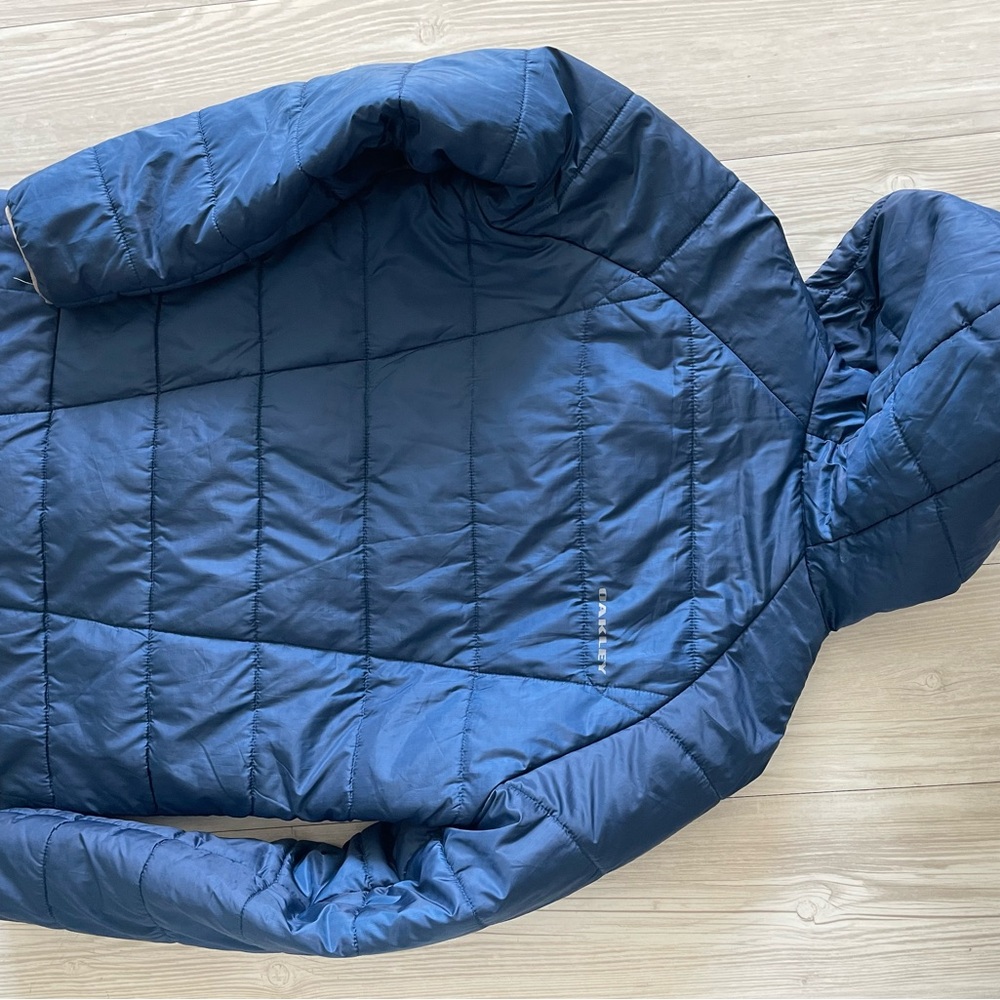 Oakley Blue Puffer Jacket